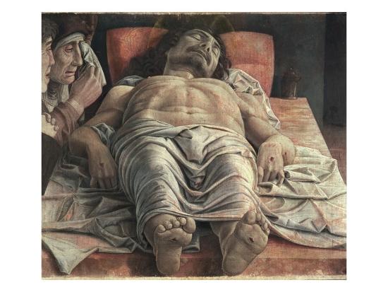 The Lamentation over the Dead Christ Art Print by Andrea