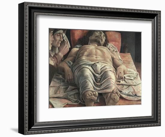 The Lamentation over the Dead Christ-Andrea Mantegna-Framed Art Print