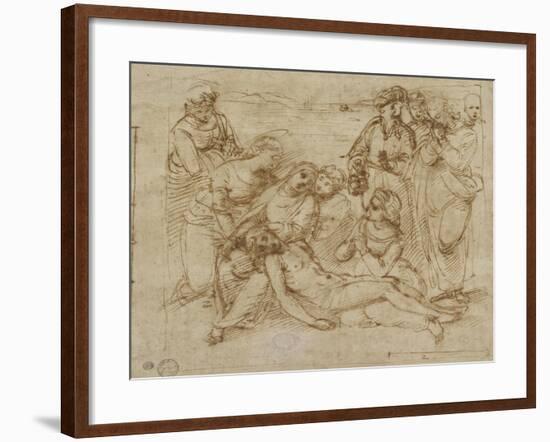 The Lamentation-Raphael-Framed Giclee Print