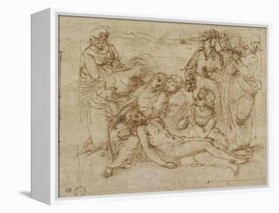The Lamentation-Raphael-Framed Premier Image Canvas