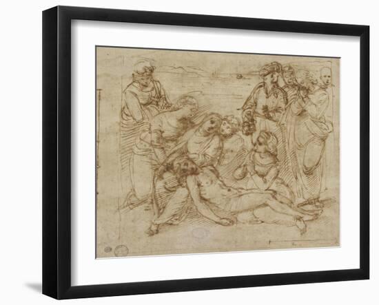 The Lamentation-Raphael-Framed Giclee Print