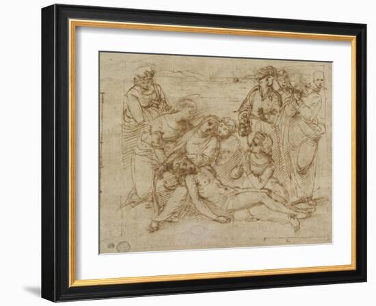 The Lamentation-Raphael-Framed Giclee Print