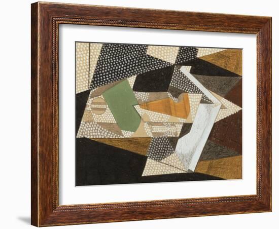 The Lamp, 1916-Juan Gris-Framed Premium Giclee Print