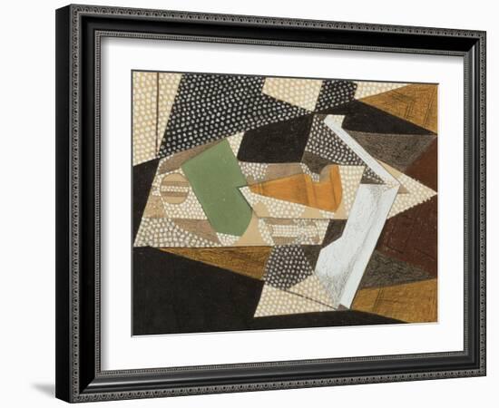 The Lamp, 1916-Juan Gris-Framed Premium Giclee Print