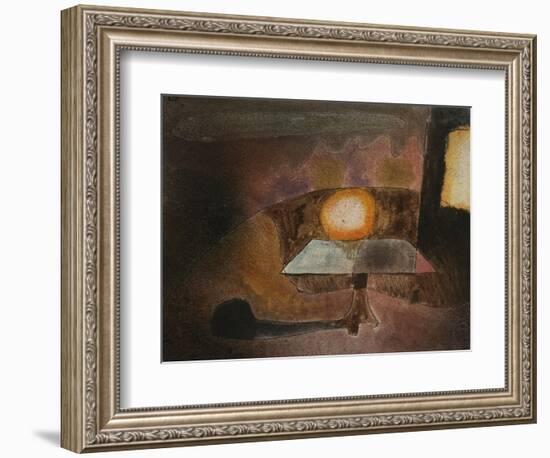 The Lamp on the Terrace; Die Lampe Auf Dem Balcon-Paul Klee-Framed Giclee Print