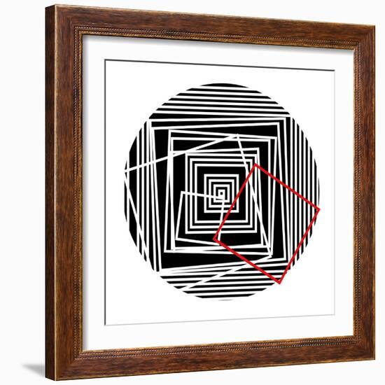 The Land, 2015 Screenprint-Francois Domain-Framed Giclee Print