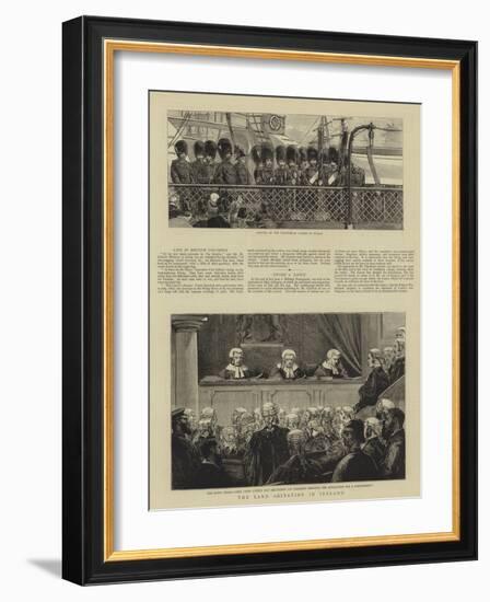 The Land Agitation in Ireland-null-Framed Giclee Print