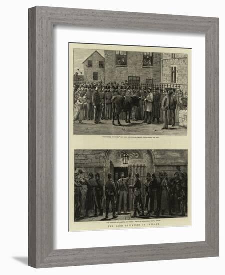 The Land Agitation in Ireland-null-Framed Giclee Print