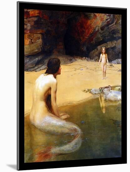 The Land Baby-John Collier-Mounted Art Print