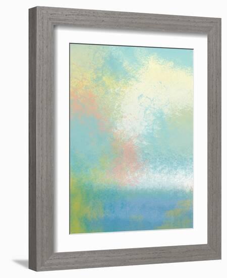 The Land In Between Two-Jan Weiss-Framed Art Print