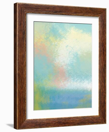 The Land In Between Two-Jan Weiss-Framed Art Print