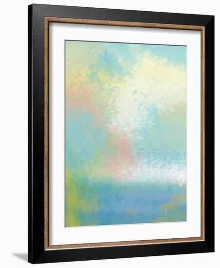 The Land In Between Two-Jan Weiss-Framed Art Print