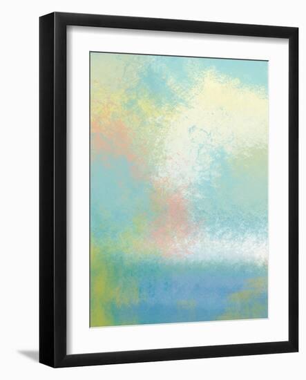 The Land In Between Two-Jan Weiss-Framed Art Print