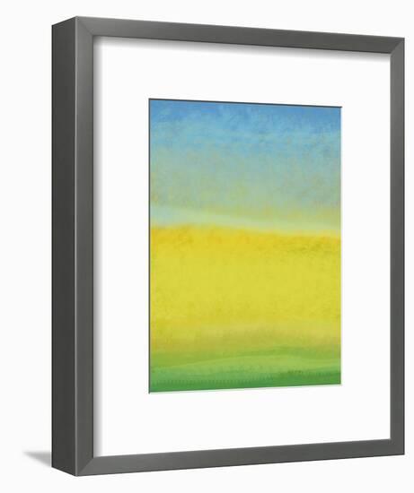 The Land In Between-Jan Weiss-Framed Art Print