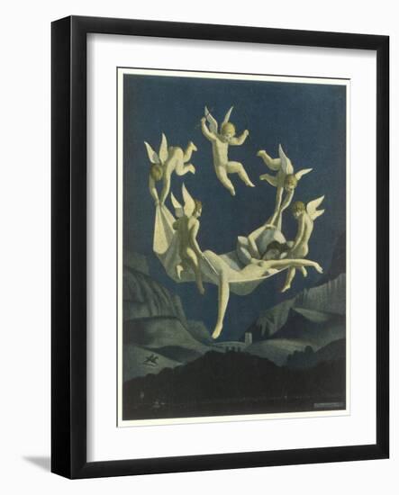 The Land of Dreams-O. Lendecke-Framed Art Print