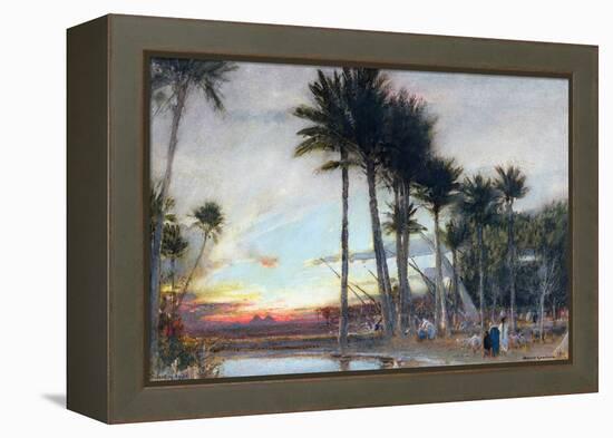 The Land of Egypt, 1913-Albert Goodwin-Framed Premier Image Canvas