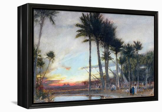 The Land of Egypt, 1913-Albert Goodwin-Framed Premier Image Canvas