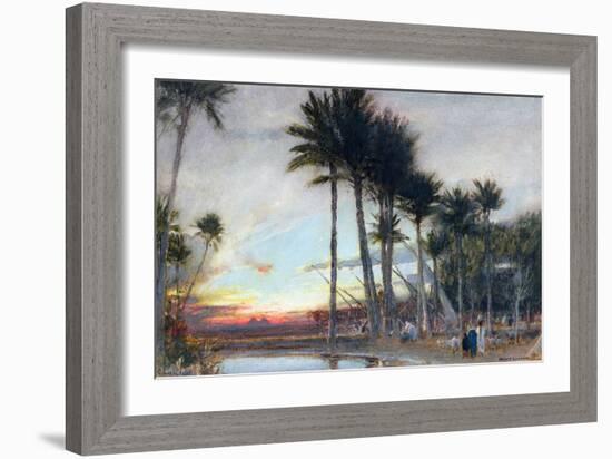 The Land of Egypt, 1913-Albert Goodwin-Framed Giclee Print