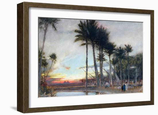 The Land of Egypt, 1913-Albert Goodwin-Framed Giclee Print