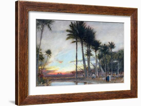 The Land of Egypt, 1913-Albert Goodwin-Framed Giclee Print