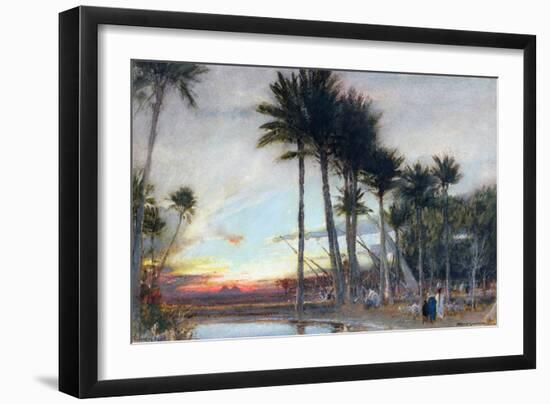 The Land of Egypt, 1913-Albert Goodwin-Framed Giclee Print