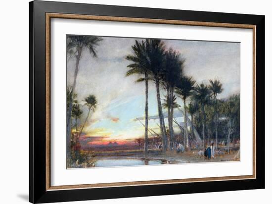 The Land of Egypt, 1913-Albert Goodwin-Framed Giclee Print