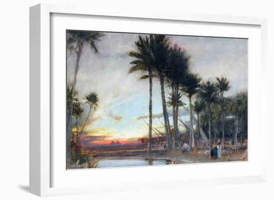 The Land of Egypt, 1913-Albert Goodwin-Framed Giclee Print