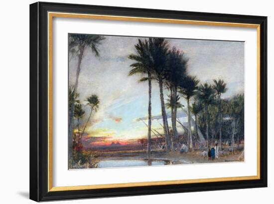 The Land of Egypt, 1913-Albert Goodwin-Framed Giclee Print