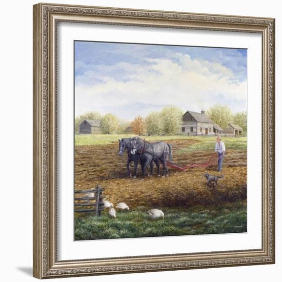 The Land Provides-Kevin Dodds-Framed Giclee Print