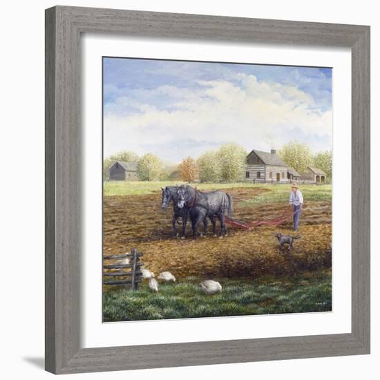 The Land Provides-Kevin Dodds-Framed Giclee Print