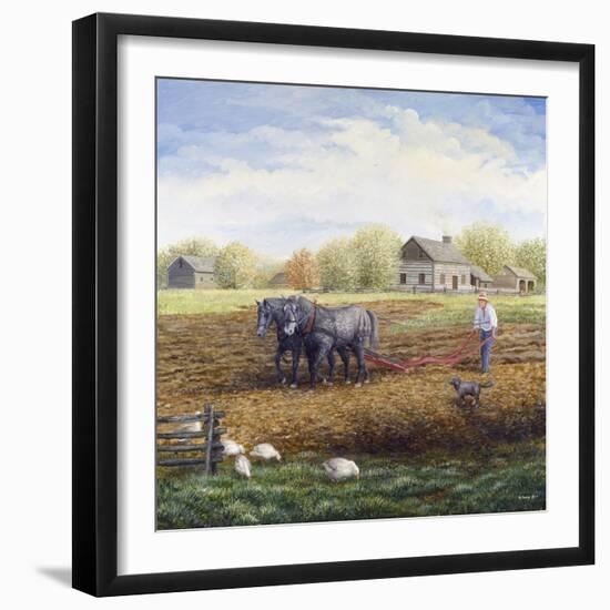 The Land Provides-Kevin Dodds-Framed Giclee Print