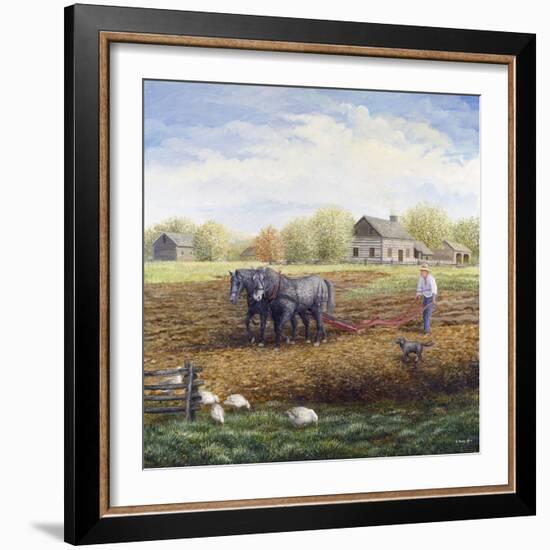 The Land Provides-Kevin Dodds-Framed Giclee Print