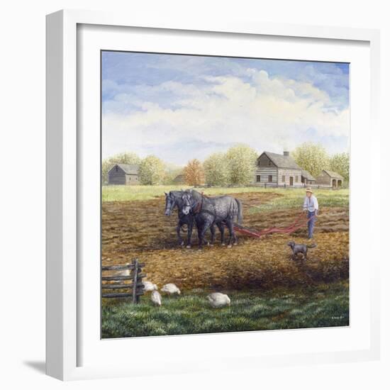 The Land Provides-Kevin Dodds-Framed Giclee Print