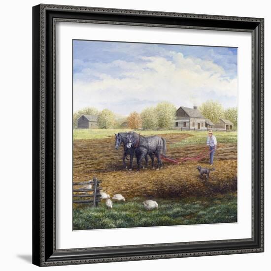 The Land Provides-Kevin Dodds-Framed Giclee Print