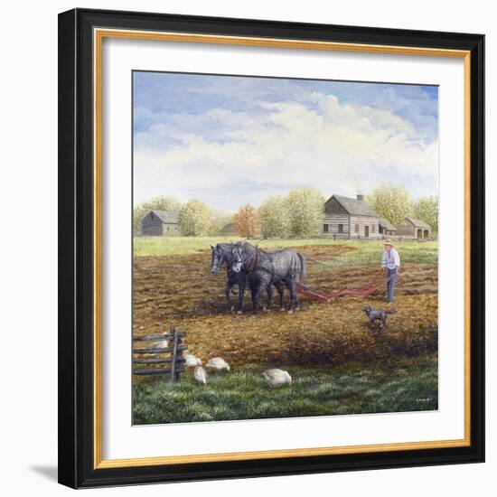 The Land Provides-Kevin Dodds-Framed Giclee Print