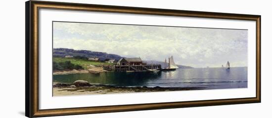 The Landing, Bailey Island, Maine, C.1907-Alfred Thompson Bricher-Framed Giclee Print