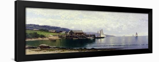 The Landing, Bailey Island, Maine, C.1907-Alfred Thompson Bricher-Framed Giclee Print