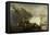 The Landing of Henry Hudson-Robert Walter Weir-Framed Premier Image Canvas