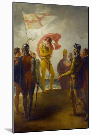 The Landing of Richard II at Milford Haven, C.1793-1800-William Hamilton-Mounted Giclee Print