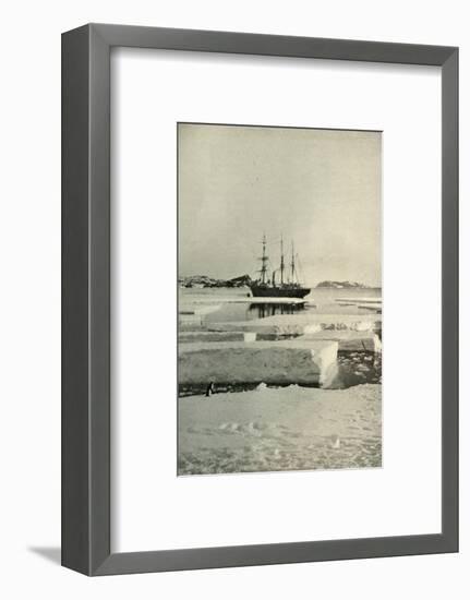 'The Landing-Place Wharf Broken Up', c1908, (1909)-Unknown-Framed Photographic Print