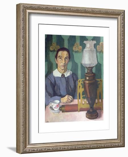 The Landlady, 1918-Nina Hamnett-Framed Giclee Print