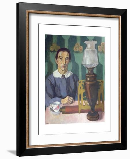 The Landlady, 1918-Nina Hamnett-Framed Giclee Print