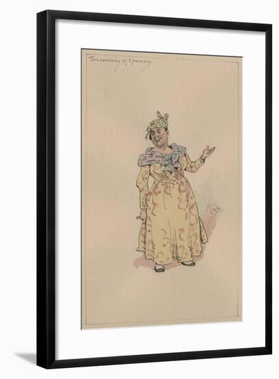 The Landlady of Almack's, c.1920s-Joseph Clayton Clarke-Framed Giclee Print