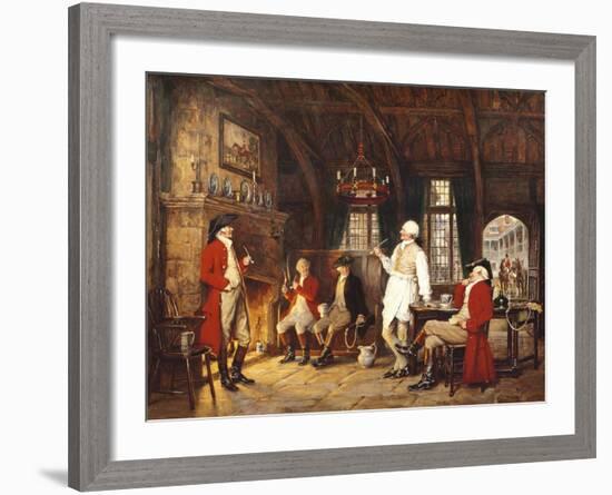 The Landlord's Story-Frank Moss Bennett-Framed Giclee Print