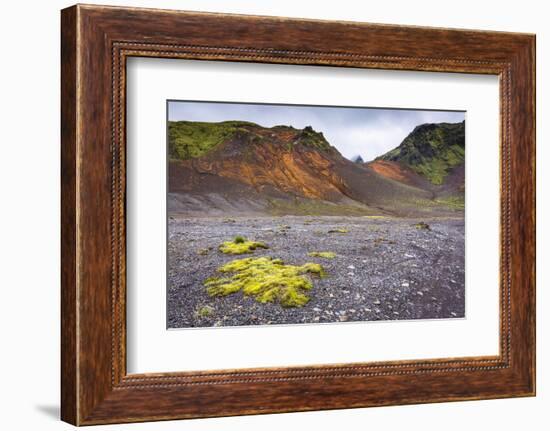 The Landmannalaugar Region of the Fjallabak Nature Reserve in the Highlands of Iceland-Andrew Sproule-Framed Photographic Print