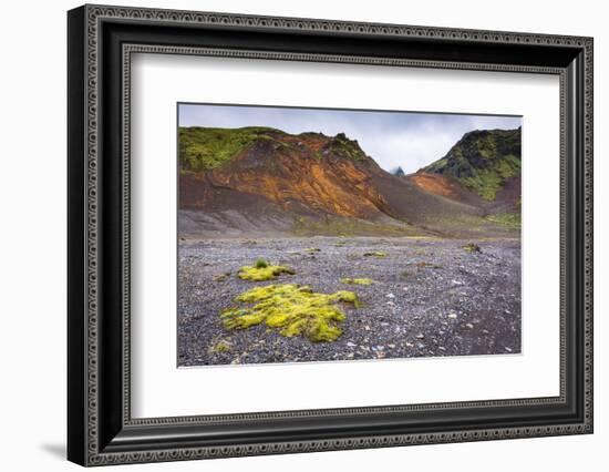 The Landmannalaugar Region of the Fjallabak Nature Reserve in the Highlands of Iceland-Andrew Sproule-Framed Photographic Print