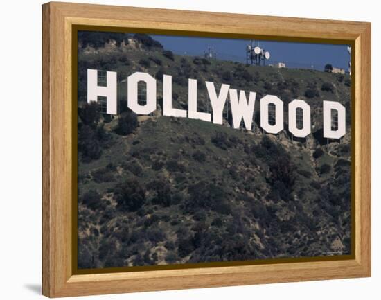 The Landmark Hollywood Sign-Dave Allocca-Framed Premier Image Canvas