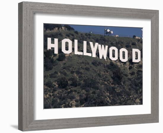 The Landmark Hollywood Sign-Dave Allocca-Framed Photographic Print