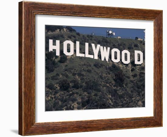 The Landmark Hollywood Sign-Dave Allocca-Framed Photographic Print