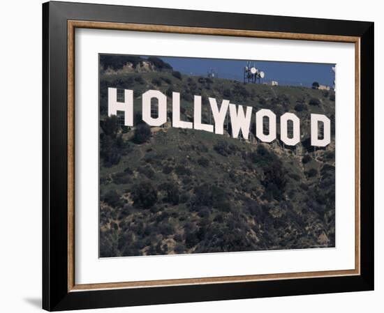 The Landmark Hollywood Sign-Dave Allocca-Framed Photographic Print